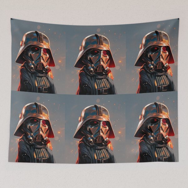 Item preview, D Epic Illustrations Highlighting Iconic Characters Star Wars designed and sold by ART ATTACK ZONE.