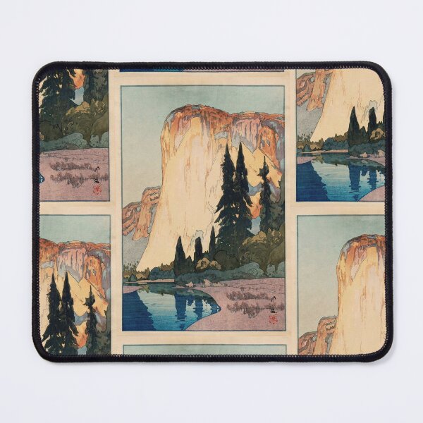 Item preview, El Capitan by Yoshida Hiroshi : serene landscape Japanese poster designed and sold by artofuniverse.