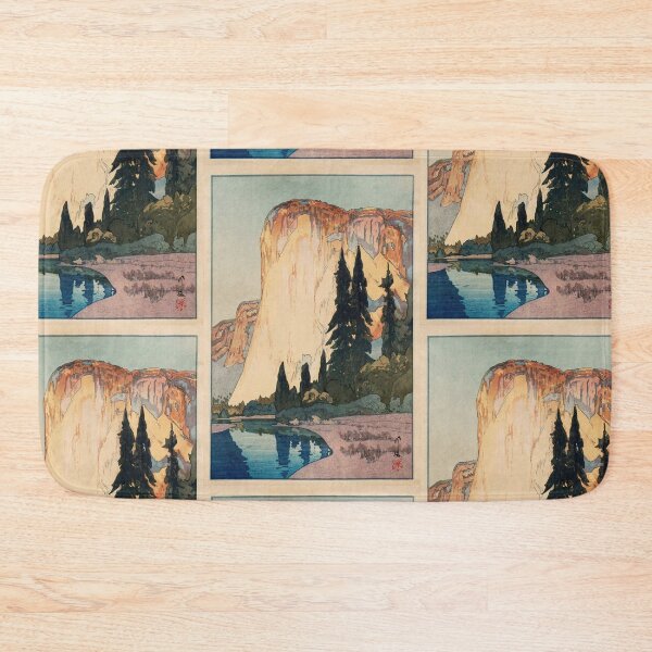 Item preview, El Capitan by Yoshida Hiroshi : serene landscape Japanese poster designed and sold by artofuniverse.