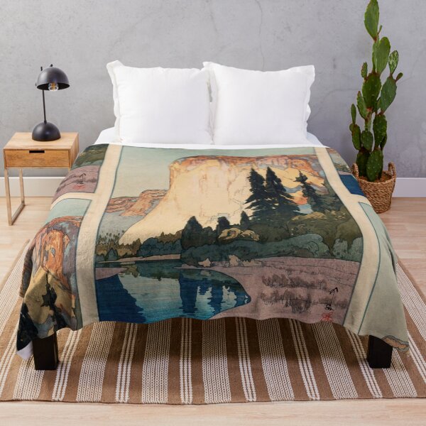 Item preview, El Capitan by Yoshida Hiroshi : serene landscape Japanese poster designed and sold by artofuniverse.