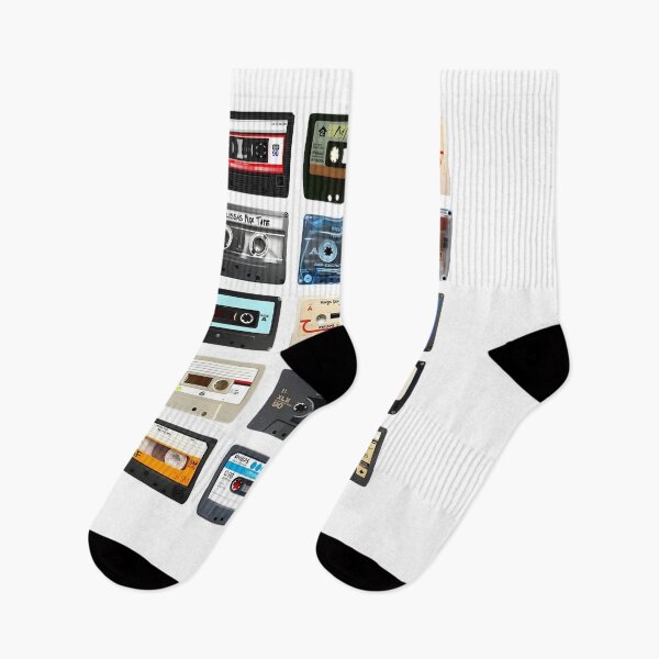 Item preview, Vintage Retro Cassette Tape Collection – Old School Music Aesthetic Design designed and sold by Inkspire House.