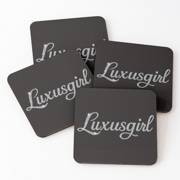 Item preview, Luxusgirl – Glam Rhinestone Script Design (3D Sparkle) designed and sold by MrsMimpi.