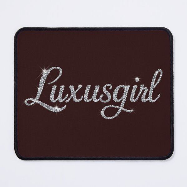 Artikelvorschau, Luxusgirl – Glam Rhinestone Script Design (3D Sparkle) entworfen und verkauft von MrsMimpi.