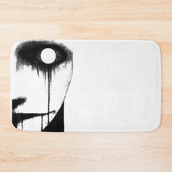 Item preview, Abstract Void Eye Dripping Ink Grunge Face designed and sold by Shoot-The-Moon.