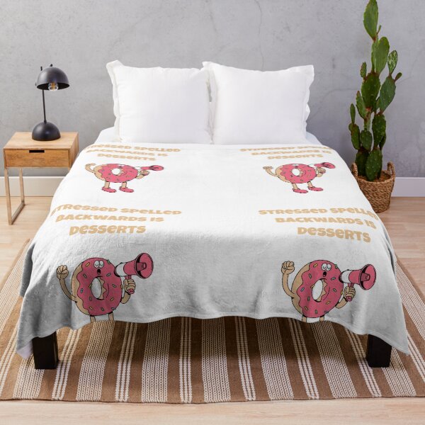 Item preview, Stressed Spelled Backwards Is Desserts – Funny Motivational Quote designed and sold by NCODesigns.