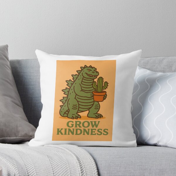 Item preview, Grow Kindness Monster – Cactus, Not Chaos designed and sold by NatureStyle555.