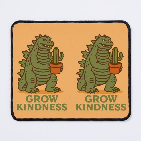 Item preview, Grow Kindness Monster – Cactus, Not Chaos designed and sold by NatureStyle555.