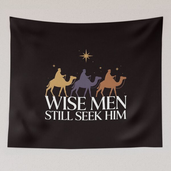 Item preview, Wise Men Still Seek Him Christmas - Christian Religious Holiday Gift designed and sold by Redgiant87x.