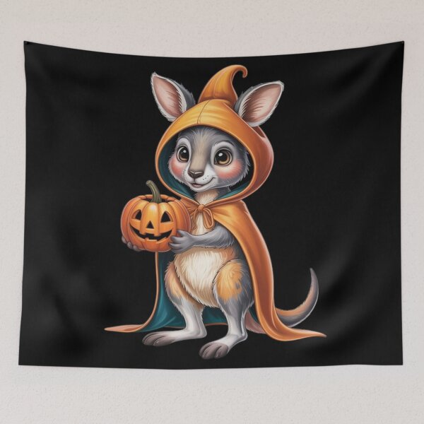 Item preview, Spooky Cute Kangaroo designed and sold by SztylishDesigns.