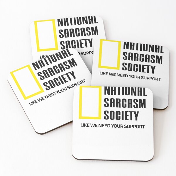Item preview, National Sarcasm Society Advanced Snark Unit designed and sold by SkeletonsDanger.