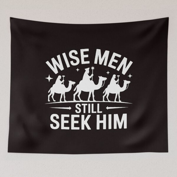 Item preview, Wise Men Still Seek Him Christmas – Three Kings Bible Art designed and sold by Redgiant87x.