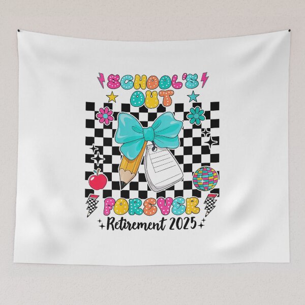 Item preview, Womens Schools Out Forever Retired Teacher Retirement 2025  designed and sold by elmafuentesz.