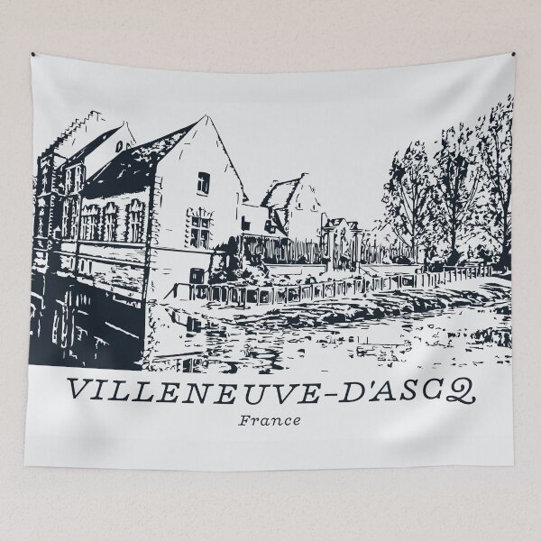Item preview, Villeneuve-d’Ascq - France designed and sold by Lakeric Cityscapes.