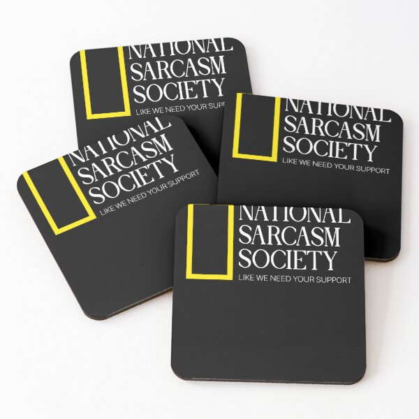 Item preview, National Sarcasm Society Division of Eye Rolls designed and sold by SkeletonsDanger.