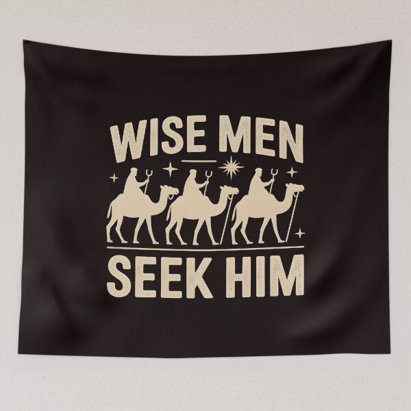 Item preview, Wise Men Still Seek Him Christmas - Bible Christmas Message designed and sold by Redgiant87x.