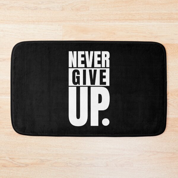 Item preview, Never give up designed and sold by Dondonmart.