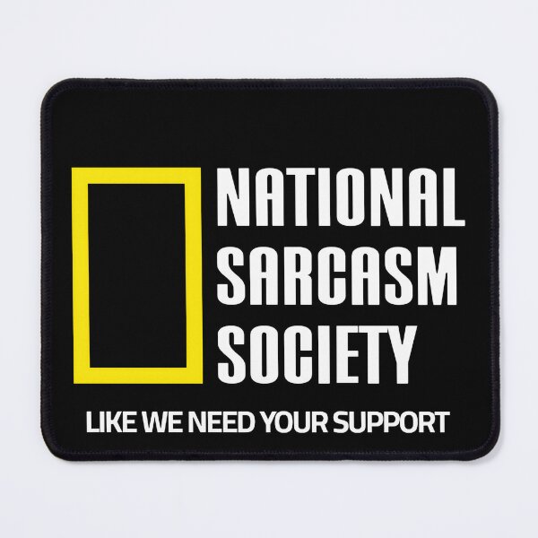 Item preview, National Sarcasm Society Zero Enthusiasm Division designed and sold by SkeletonsDanger.