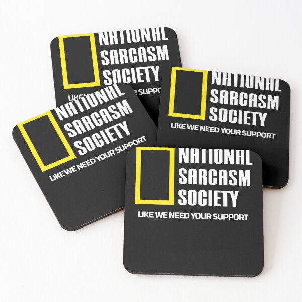 Item preview, National Sarcasm Society Zero Enthusiasm Division designed and sold by SkeletonsDanger.