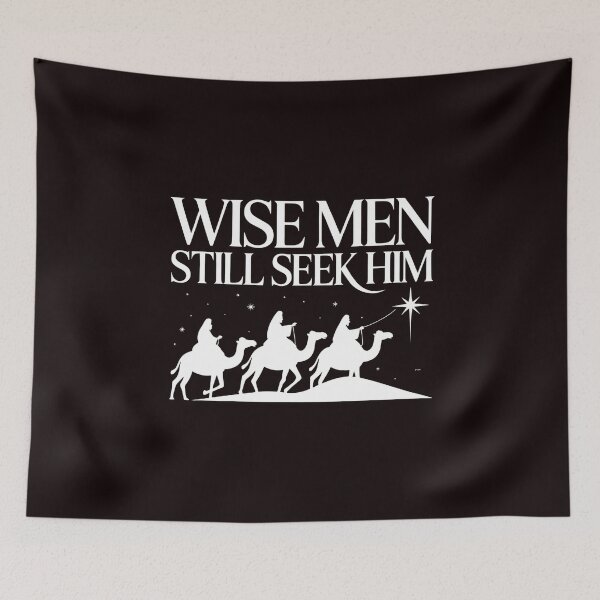 Item preview, Wise Men Still Seek Him Christmas – Faith Christmas Quote  designed and sold by Redgiant87x.