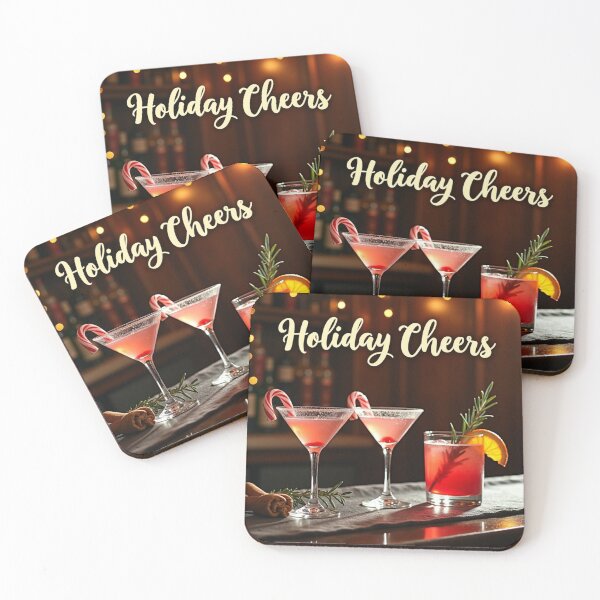 Item preview, Holiday Cheers Festive Cocktail Night designed and sold by InkspiredCreation.