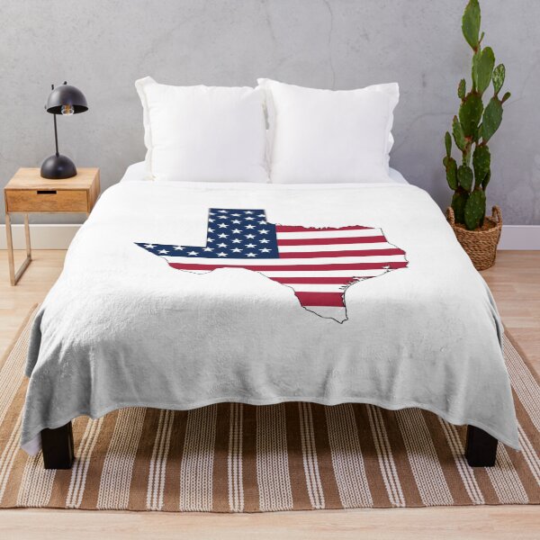 Item preview, Texas USA Flag Silhouette – Stars and Stripes State Outline designed and sold by Paper Drip.