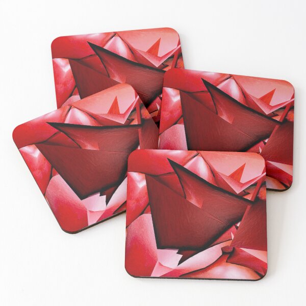 Item preview, Geometric Shapes in Red Color designed and sold by mavicfe.