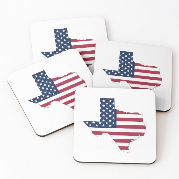 Item preview, Texas Stars & Stripes State Silhouette – Distressed Americana designed and sold by Paper Drip.