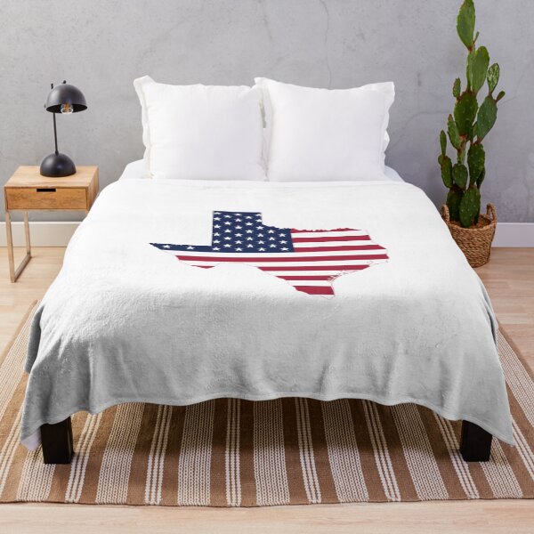 Item preview, Texas Stars & Stripes State Silhouette – Distressed Americana designed and sold by Paper Drip.