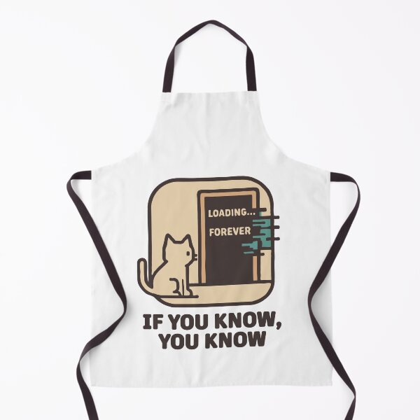 Item preview, Funny Cat Loading Screen Meme – ‘Loading Forever’ Gamer Humor | If You Know You Know designed and sold by BrainBubbleArt.
