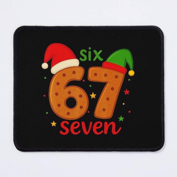 Item preview, 6 7 Meme Christmas Shirt 67 Six Seven Cookies Gingerbread designed and sold by JEFDodsonArt.