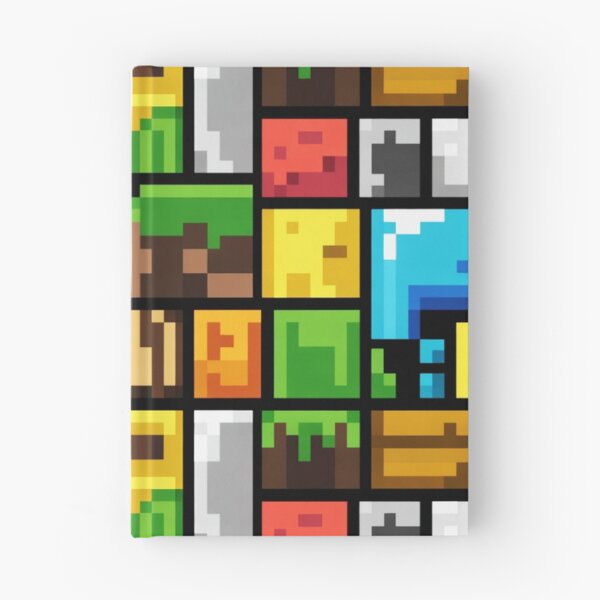 Item preview, Pixelated Gamer Blocks Pattern designed and sold by SteezeeStore.
