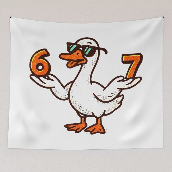 Item preview, 67 Meme Silly Goose 6 7 Funny Six Seven 67 Gen Alpha Slang  designed and sold by gladysenglish.
