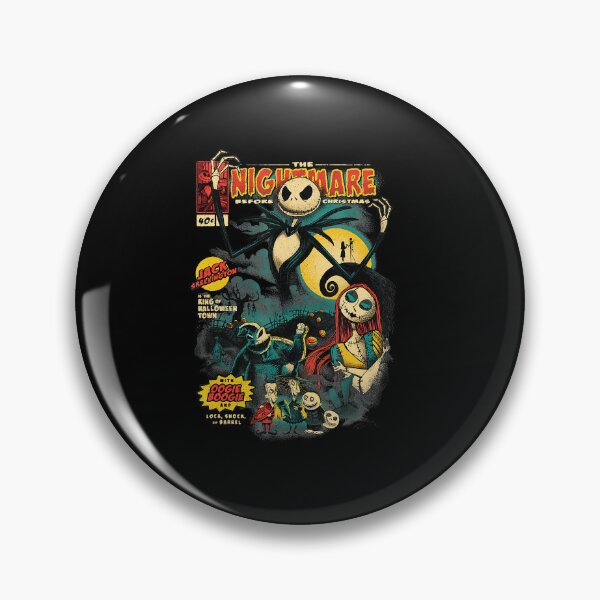 Item preview,  The Nightmare Before Christmas Comic Cover Retro Logo  designed and sold by jeffgonzales.