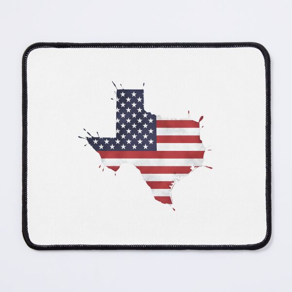 Item preview, Texas Stars & Stripes State Silhouette – Distressed Americana designed and sold by Paper Drip.
