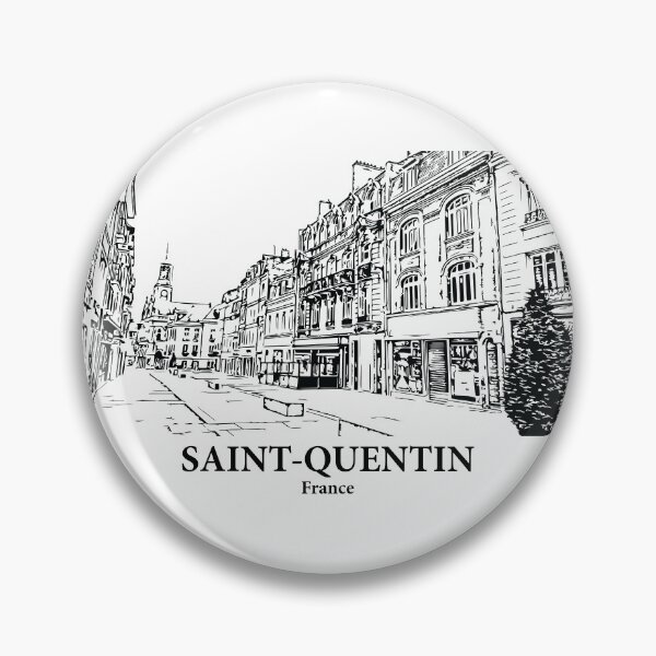 Aperçu de l'œuvre Saint-Quentin - France créée et vendue par Lakeric Cityscapes.