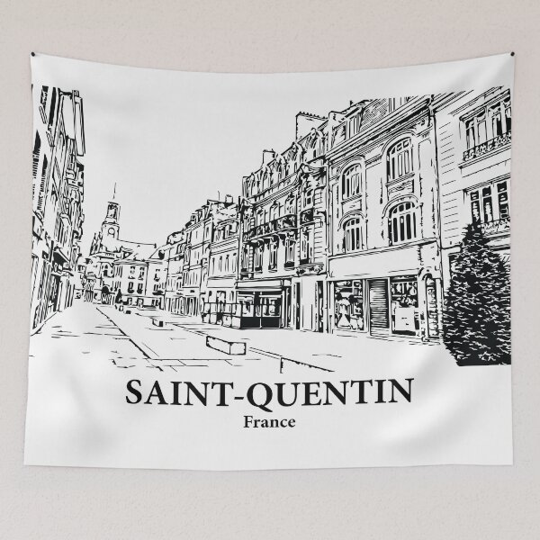 Item preview, Saint-Quentin - France designed and sold by Lakeric Cityscapes.