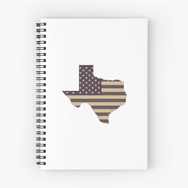Item preview, Texas State Vintage Stars & Stripes – Brown and Gold designed and sold by Paper Drip.