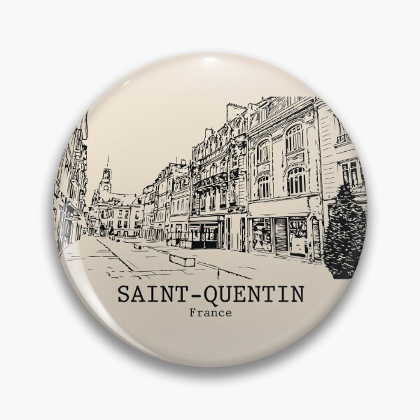 Item preview, Saint-Quentin - France designed and sold by Lakeric Cityscapes.