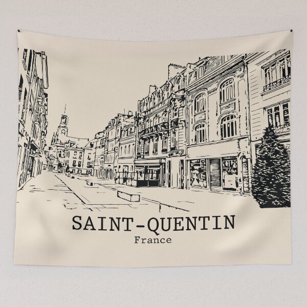 Item preview, Saint-Quentin - France designed and sold by Lakeric Cityscapes.