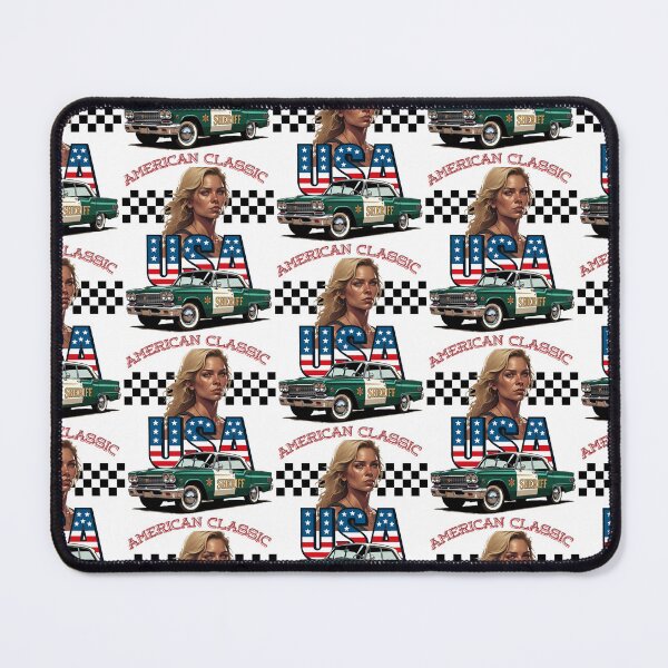 Item preview, Classic American Police/Sheriff cars 12 designed and sold by T-shirt365brand.