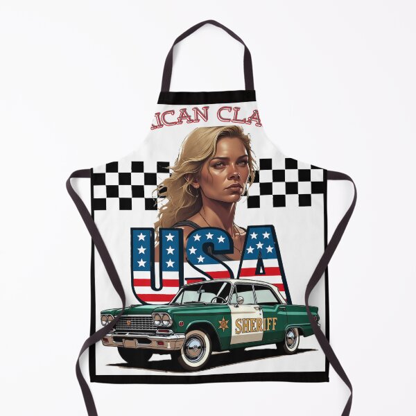 Item preview, Classic American Police/Sheriff cars 12 designed and sold by T-shirt365brand.