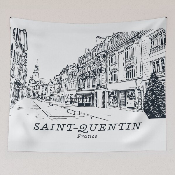 Item preview, Saint-Quentin - France designed and sold by Lakeric Cityscapes.