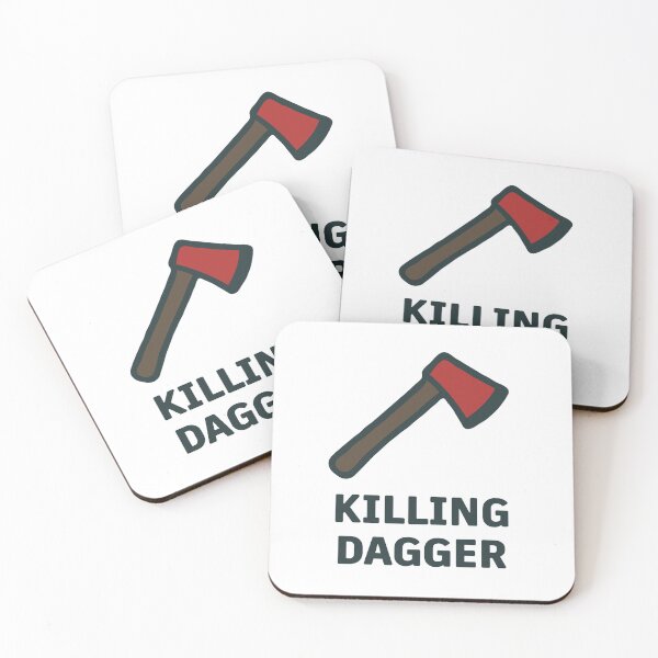 Item preview, Killing Dagger Axe Design – Bold Graphic Weapon Art, Dark Humor Illustration, Minimalist Axe Artwork designed and sold by BrainBubbleArt.