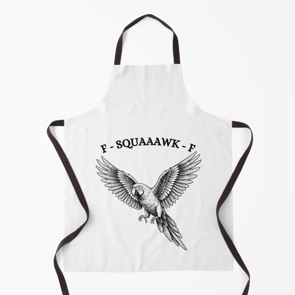 Item preview, F-SQUAAAWK-F - Funny Parrot Meme Design  designed and sold by RADesignHub.