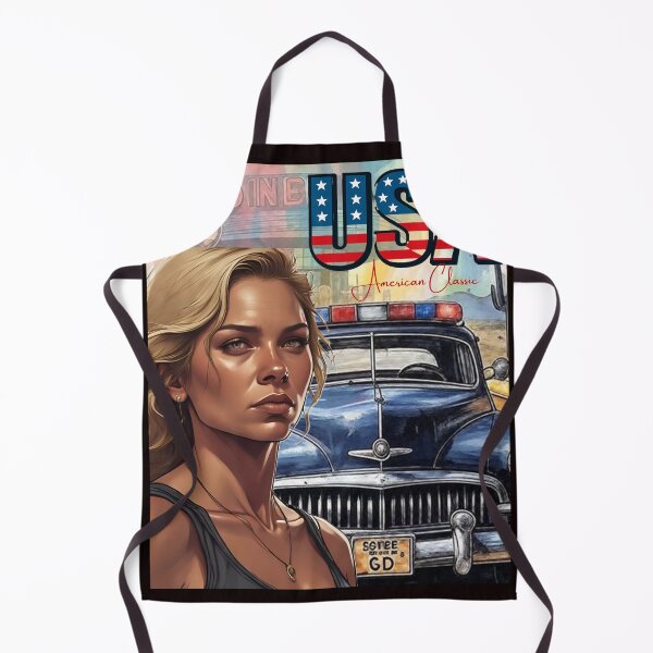 Item preview, Classic American Police/Sheriff cars 13 designed and sold by T-shirt365brand.