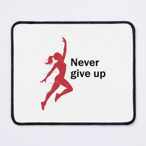 Item preview, Never Give Up Leap Silhouette designed and sold by lorand-designs.