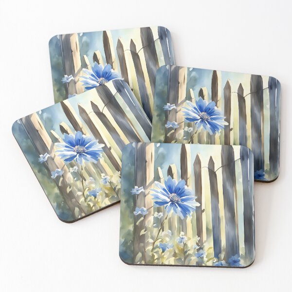 Item preview, Blue Flowerbed designed and sold by CalmnessbyChoice.