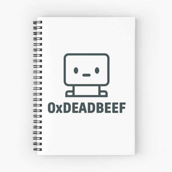 Item preview, 0xDEADBEEF Robot - Premium Programmer Meme Design - Hex Code Humor - Cute Tech Mascot for Coders & Developers designed and sold by BrainBubbleArt.