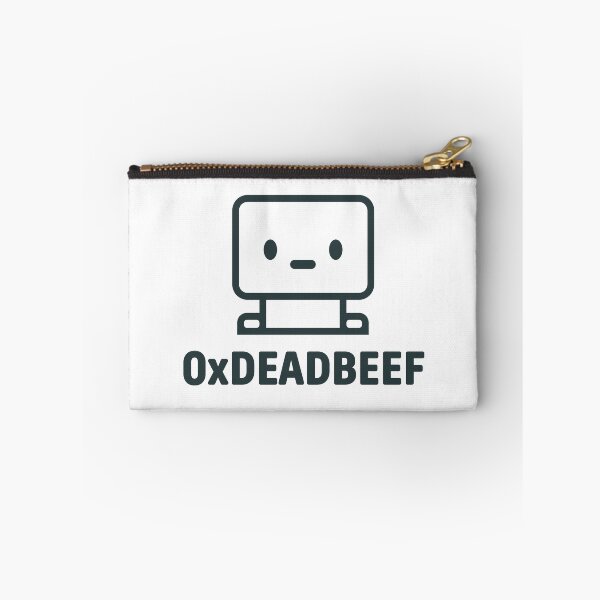 Item preview, 0xDEADBEEF Robot - Premium Programmer Meme Design - Hex Code Humor - Cute Tech Mascot for Coders & Developers designed and sold by BrainBubbleArt.