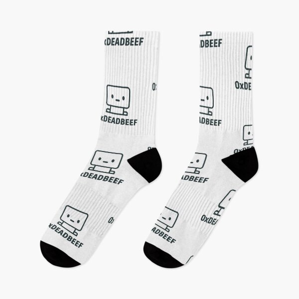 Item preview, 0xDEADBEEF Robot - Premium Programmer Meme Design - Hex Code Humor - Cute Tech Mascot for Coders & Developers designed and sold by BrainBubbleArt.
